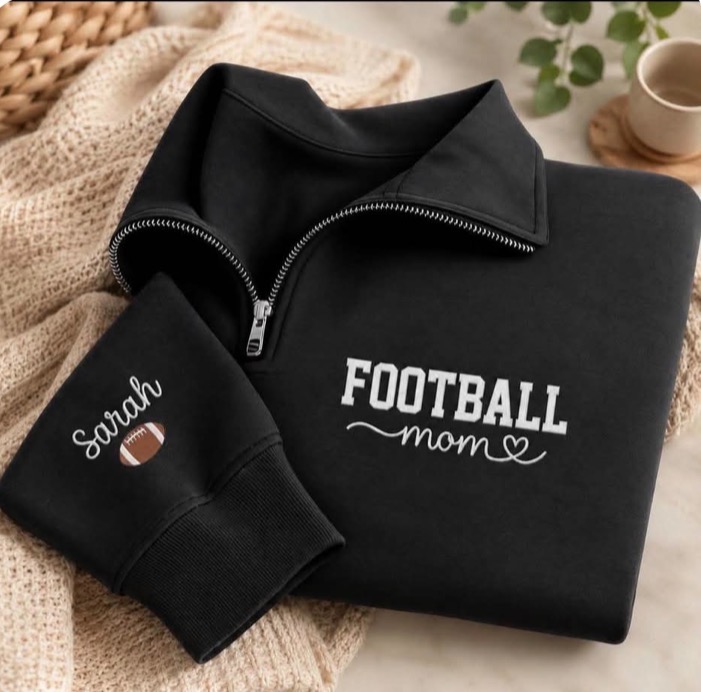 Football Mom 1/4 Zip